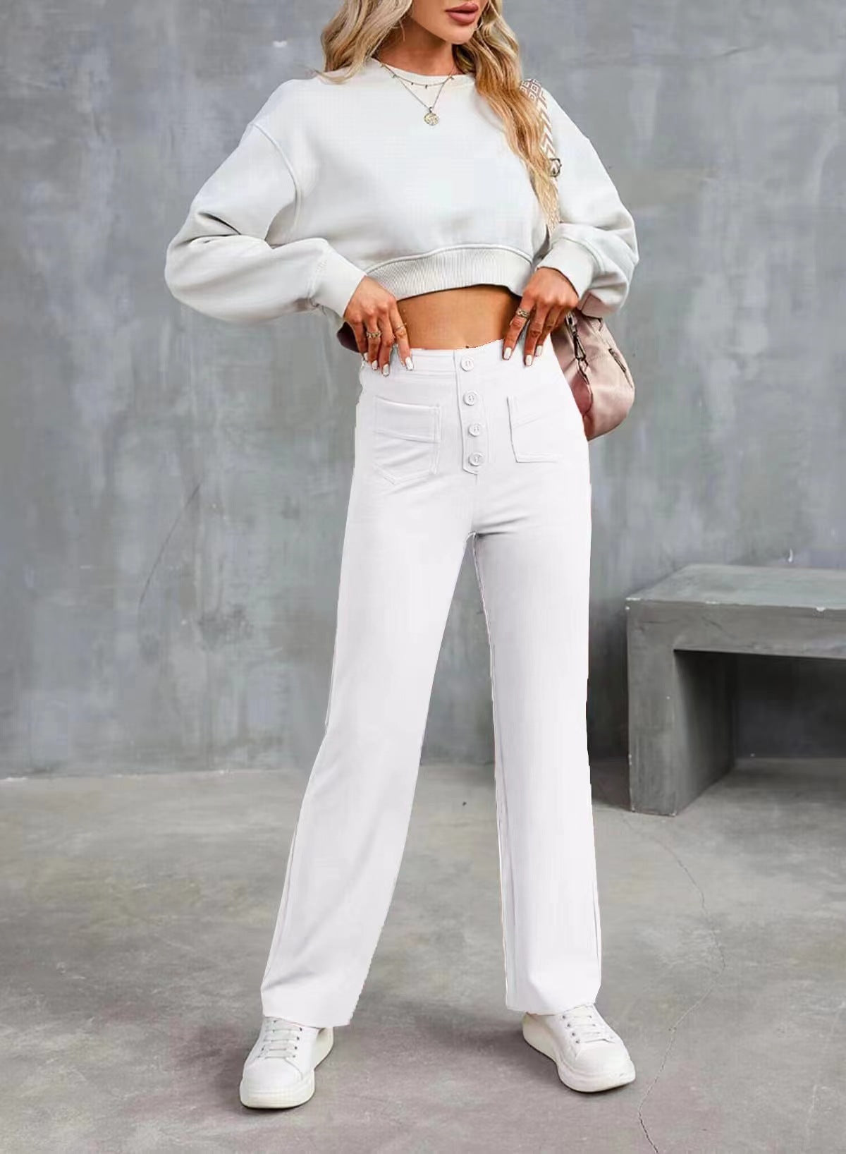 🔥BIG SALE 50%OFF🔥Women's Casual High Waist Stretch Pants