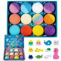 ⏰LAST DAY 50% OFF ✨ Natural Bath Bombs for Kids with Mega Bubbles & Surprise Inside 🥚🛁 One Bomb Fills the Whole Tub 🎁