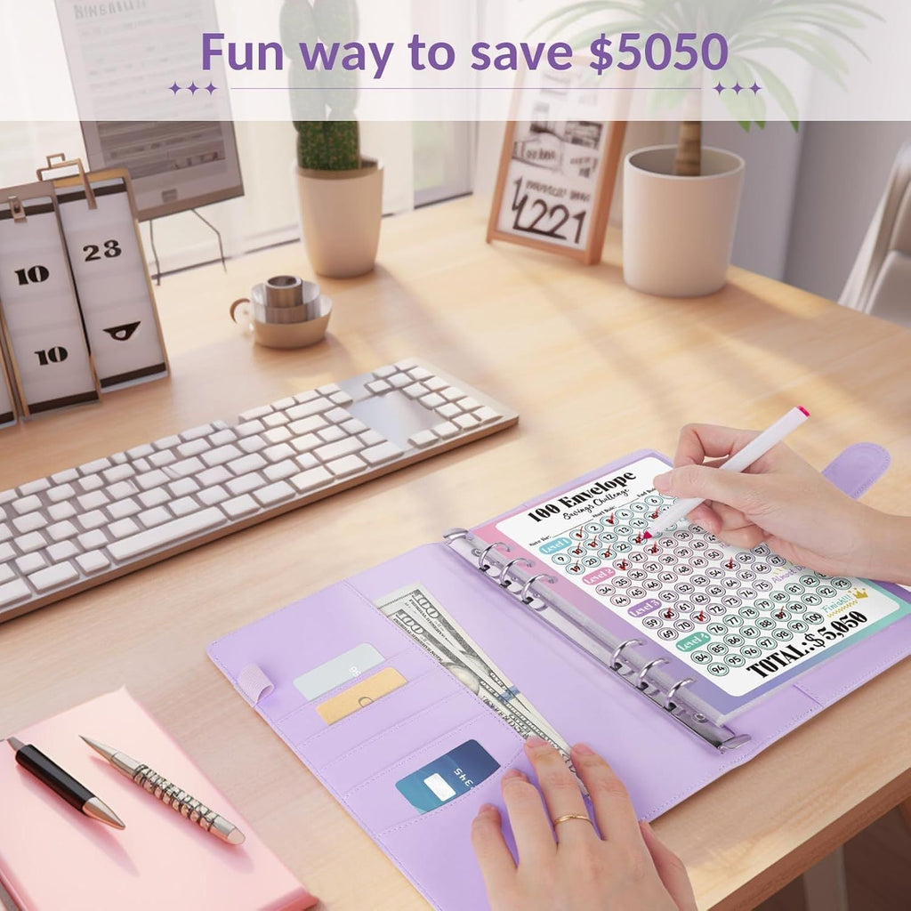 ⏳LAST DAY SALE 70% OFF✉️Savings Challenges Book with Envelopes💸