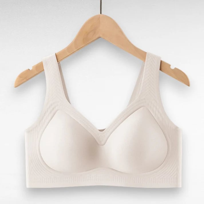 🎉Plus Size Wireless Bra -Seamless Full Coverage T-Shirt Bra