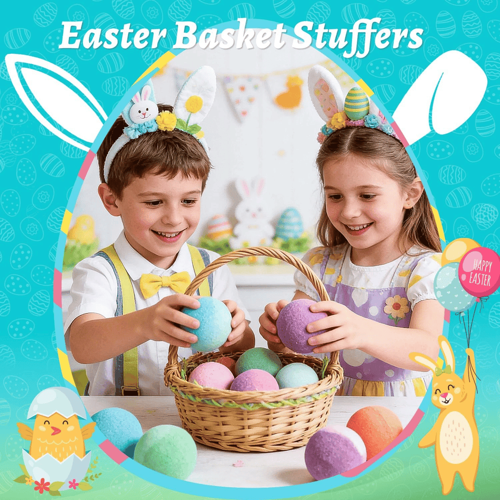 ⏰LAST DAY 50% OFF ✨ Natural Bath Bombs for Kids with Mega Bubbles & Surprise Inside 🥚🛁 One Bomb Fills the Whole Tub 🎁