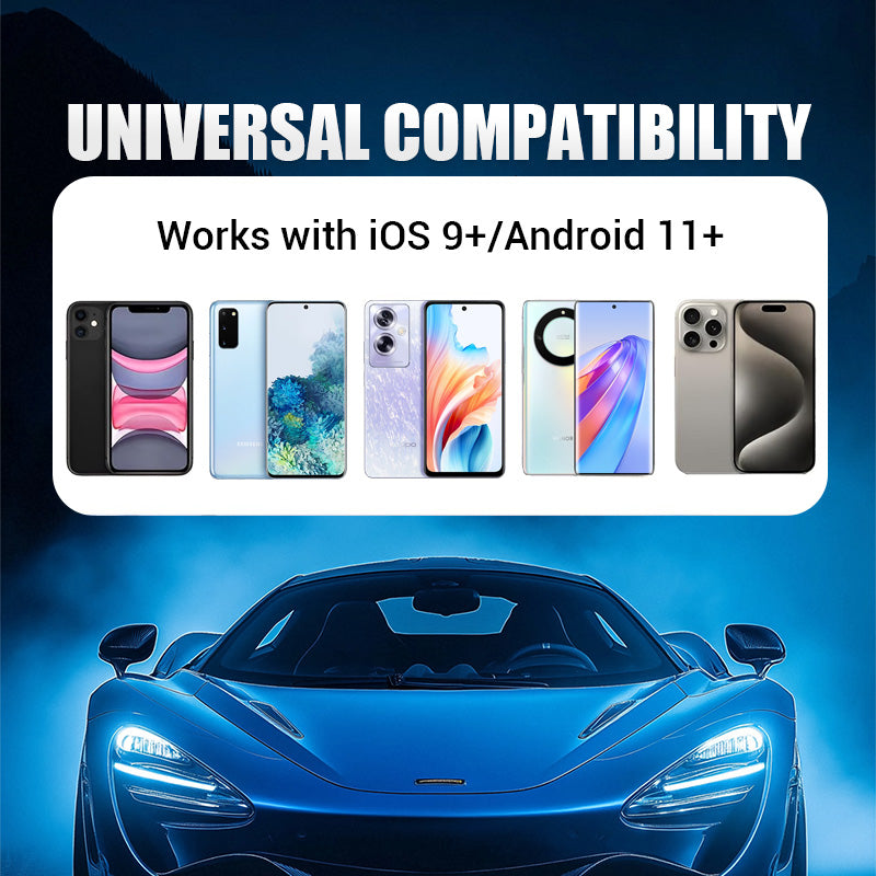 📢📢LAST DAY SALE 50% OFF!🔥2-in-1 Wireless Adapter for iPhone & Android Auto
