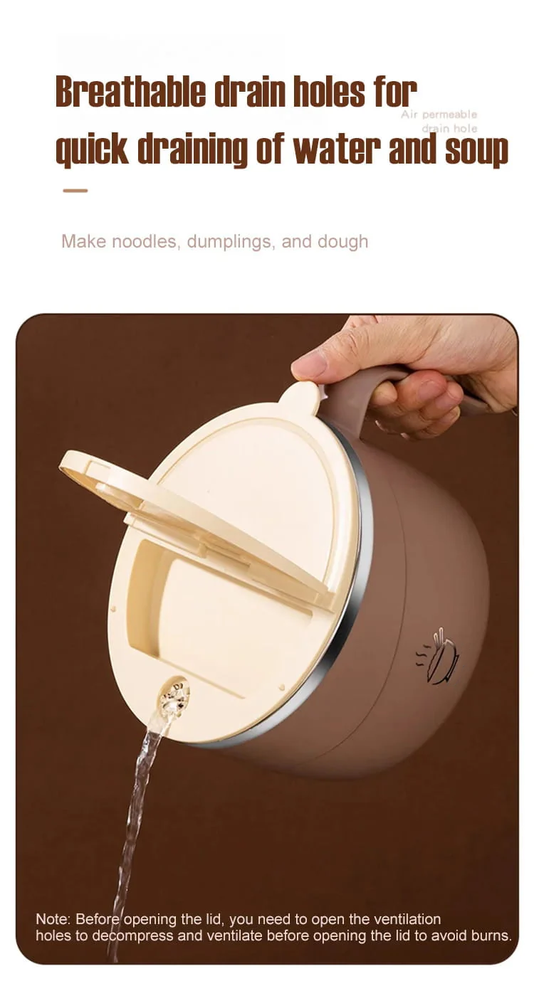 ⏳LAST DAY SALE 50% OFF💕304 Stainless Steel Multi-Purpose Anti-Scald Large-Capacity Instant Noodle Bowl