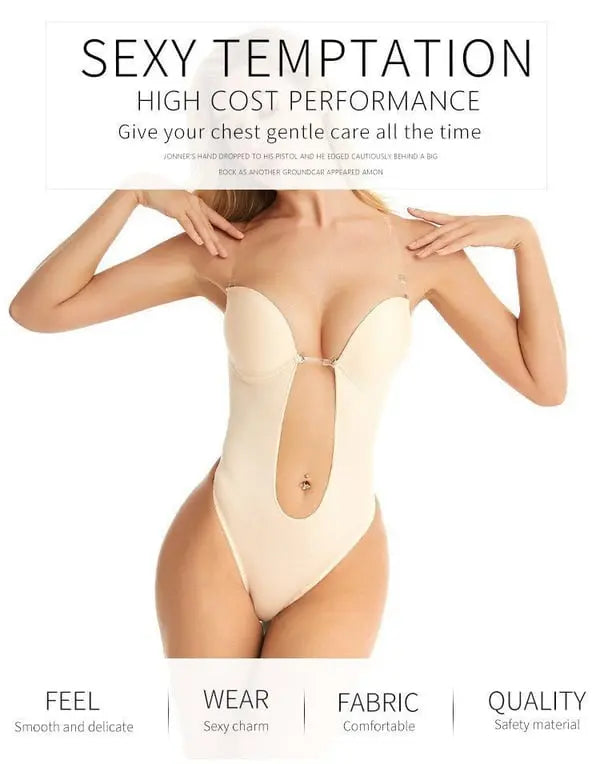 🥳2026 HOT SALE🥳💞50K+ SOLD!👗🛡️ 50% OFF! Seamless Backless Bra – Lift & support, no visible lines. Perfect for special occasions. Comfortable all day. 💕🌸