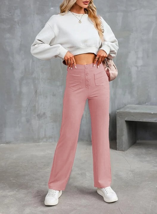 🔥BIG SALE 50%OFF🔥Women's Casual High Waist Stretch Pants