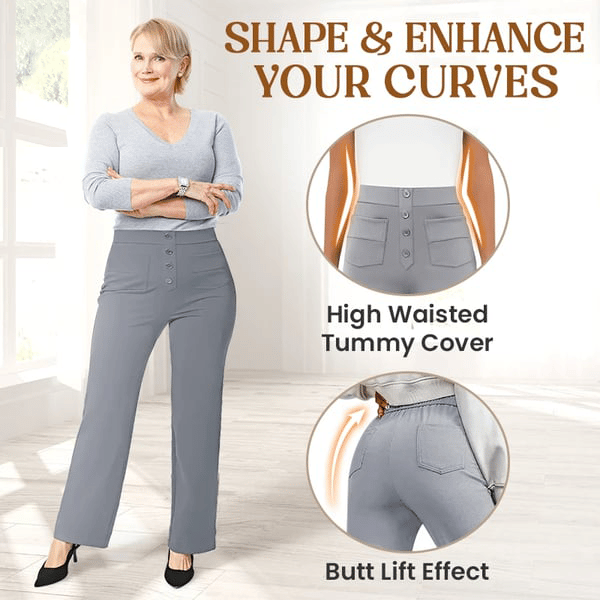 🔥BIG SALE 50%OFF🔥Women's Casual High Waist Stretch Pants