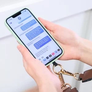 ❣️HOT SALE-49% OFF📱Crossbody Phone Strap with Zippered Pouch